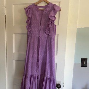 Emerson Fry India Collection Chandra Dress - Small - Lavender